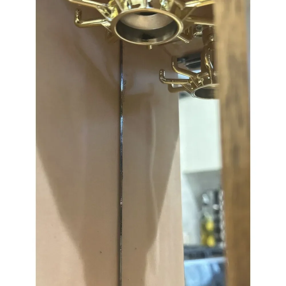 Vintage Wooden Jewelry Cabinet with Clear Floral Door, Mirror, & Necklace Hanger